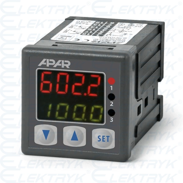 AR602/S1/P/P/WA regulator temperatury SPST-NO; OUT 2: SPST-NO (nowy model to AR602.B/P/P/WA)