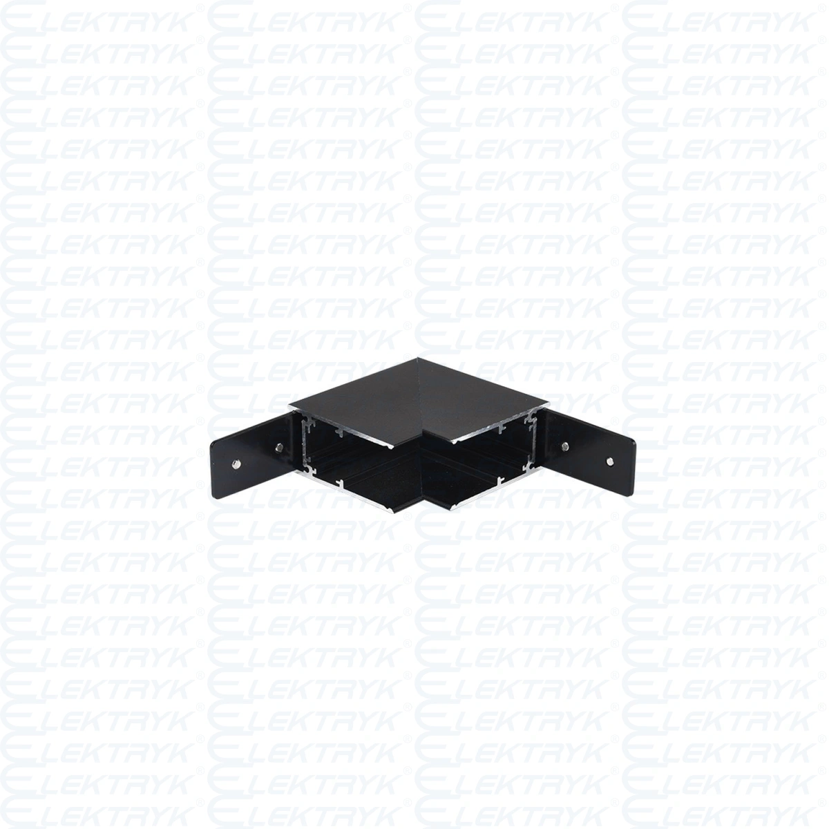Alfa Złącze scienne L do szyny magnetycznej dwufazowej TRACK MAGNETIC 52 INNER CORNER90