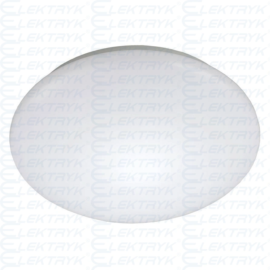 Plafoniera LED TOKAR z czujn. mikrofalowym 12W 4000K  IP44 960lm, fi 26cm światło NATURALNE