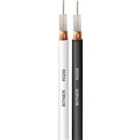 RG59 0,59/3,7 biały kabel koncentryczny