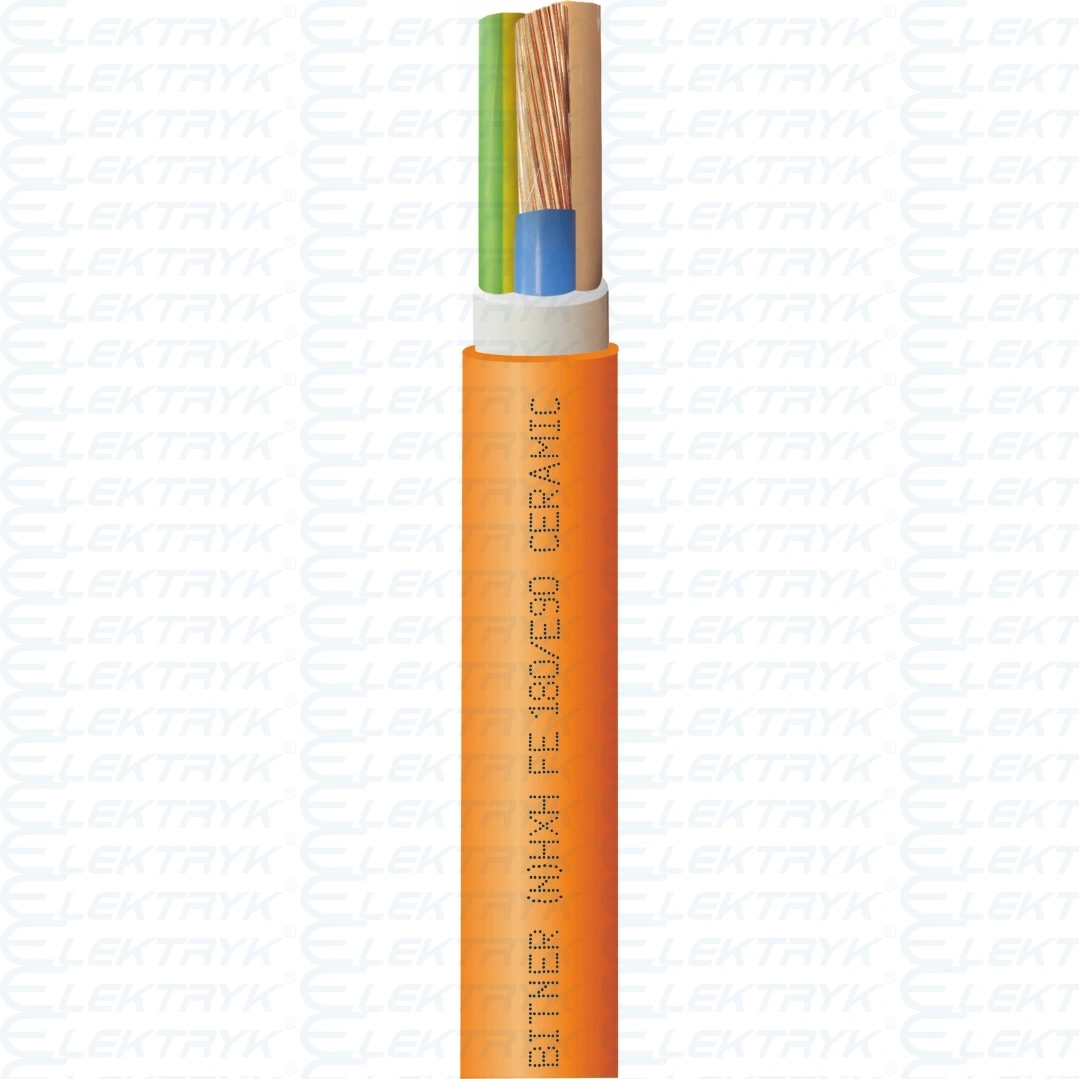 (N)HXH-J FE180/E90 5x1,5 mm2 RE 0,6/1 kV CERAMIC przewód