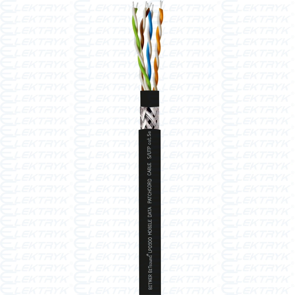 BiTsound MOBILE DATA PATCHCORD CABLE S/UTP 4x2x26/7AWG cat. 5e przewód
