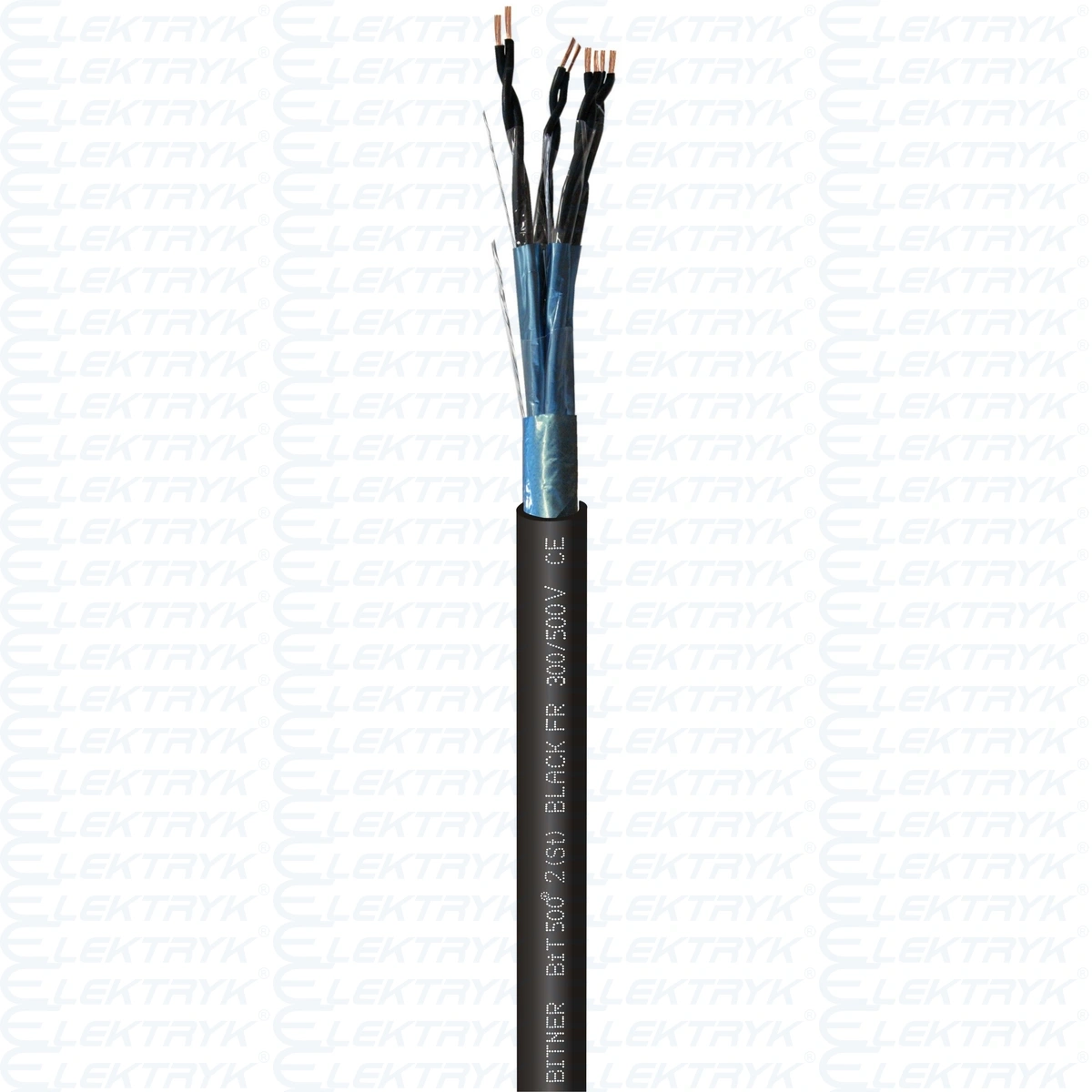 BiT500(St) BLACK FR 18G0,75 mm2 300/500 V kabel