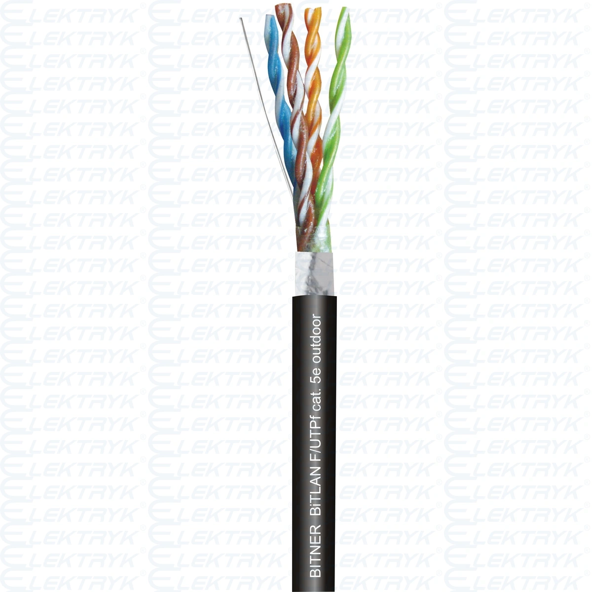 BiTLAN F/UTPf 4x2x24 AWG (0,5) cat.5e 200 MHz outdoor (FTPW) przewód