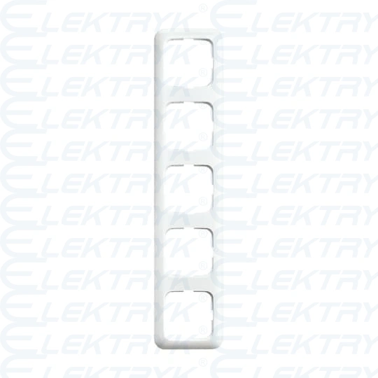 2515-214^RAMKA 5-KROTNA -REFLEX-BIAŁY ALPEJSKI