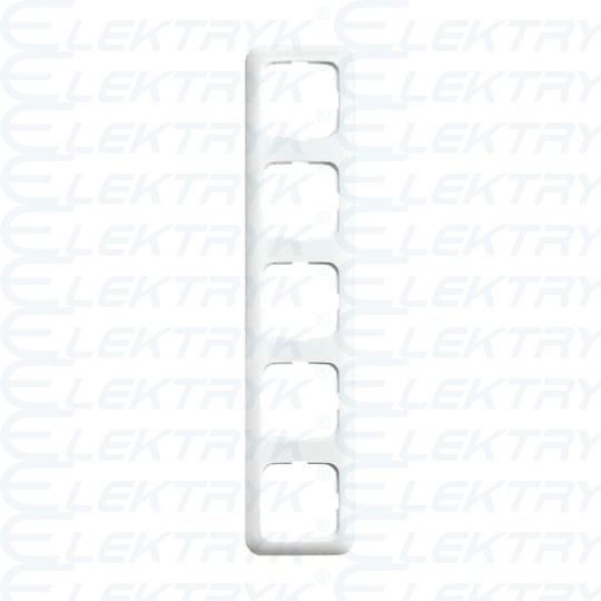 2515-214^RAMKA 5-KROTNA -REFLEX-BIAŁY ALPEJSKI