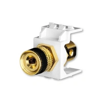 Loudspeaker terminal Loudspeaker connection White