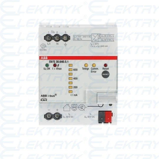 SV/S30.640.5.1^Zasilacz KNX z diag 640mA