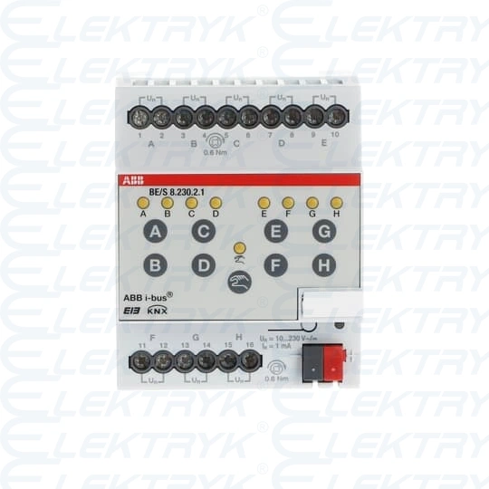 BE/S8.230.2.1 Binary Input, 8-fold,