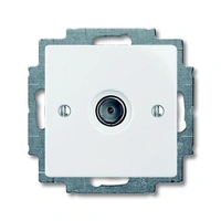 Data / Telecommunication / Antenna SAT 1 gang white - Basic55