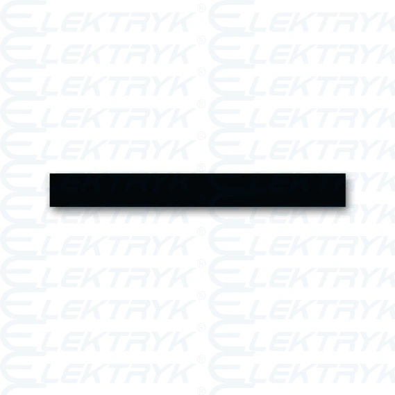 6352-825-101-500^LISTWA WYKOŃCZENIOWA DOLNA Z CZUJNIKIEM TEMPERATURY, BUSCH-PRION, SZKŁO CZARNE LOWER END STRIP W. TEMP.SENSOR -