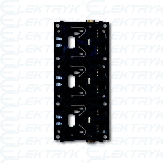 6346/12-101-500^NOŚNIK PODSTAWOWY, 3-KROTNY, BUSCH-PRION SUPPORT FRAME 3-GANG -KNX-