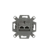 0218/11-101-507^GNIAZDO PRZYŁĄCZENIOWE UAE, RJ45 KAT. 6A ISO EKRANOWANE, POJEDYNCZE ZŁĄCZE 8-PINOWE, 8(8)METAL