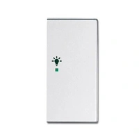 SRL-2-R-83 | ABB-free@home | Pokrywa sensora 1/2 piktogram światło prawa | future linear 83 srebrny aluminium