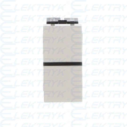 N2101 BL^ŁĄCZNIK POJ. 1MODUŁOWY (MECH.+KLAW.) -ZENIT-BIAŁY