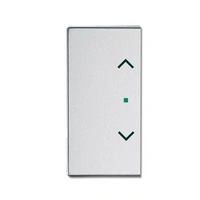 SRB-2-83 | ABB-free@home | Pokrywa sensora 1/2 piktogram roleta (lewy/prawy) | future linear 83 srebrny aluminium