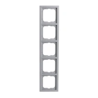 1725-183K^RAMKA 5-KROTNA -FUTURE-ALUMINIOWO SREBRNY