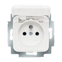 Socket insert French norm NF alpine white  - Reflex SI