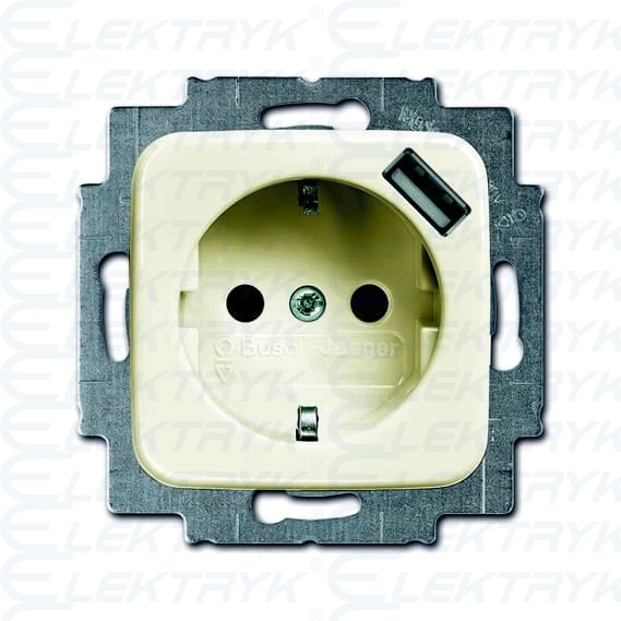 Socket Outlets white  - Busch-Duro 2000