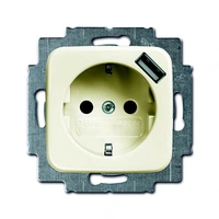 Socket Outlets white  - Busch-Duro 2000
