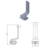 ZATRZASK KLIPS KABLOWY M-936