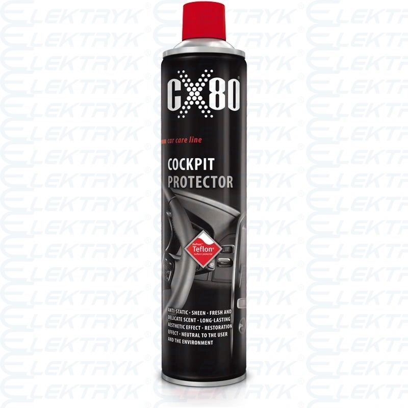 Preparat do pielęgnacji kokpitu w samochodzie CX80 Cockpit Pritector Teflon 600ml
