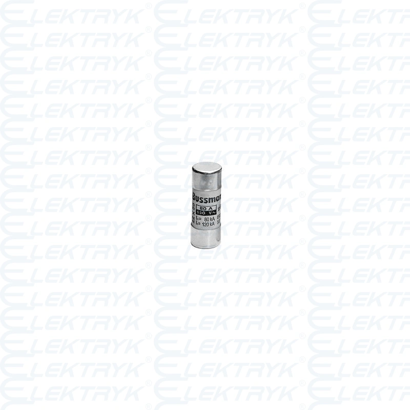 22x58 63A gG Wkładka cylindryczna ceramiczna 690VAC 500VDC C22G63 Bussmann