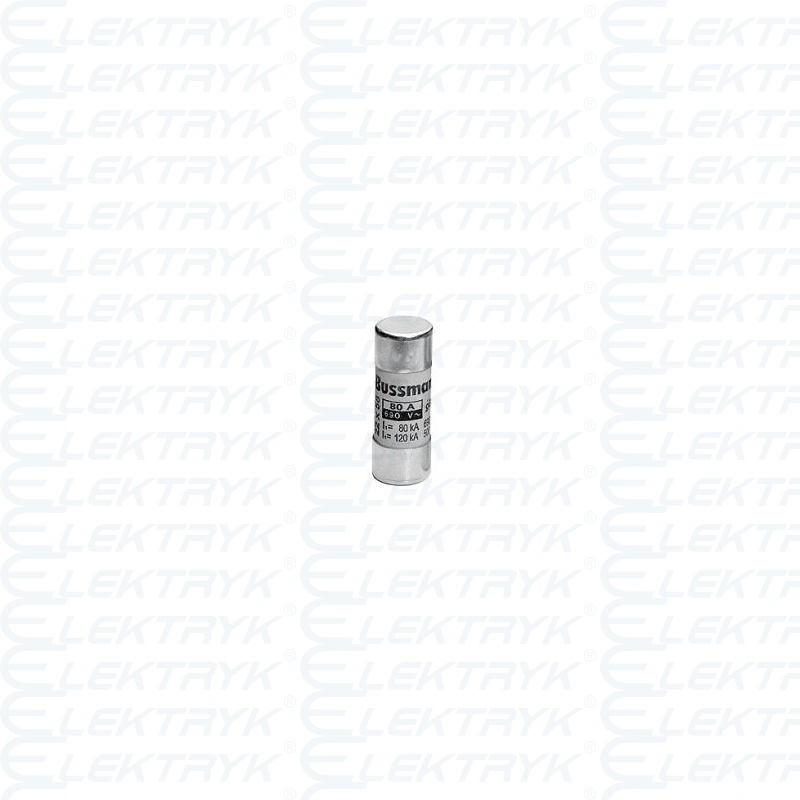 22x58 63A gG Wkładka cylindryczna ceramiczna 690VAC 500VDC C22G63 Bussmann