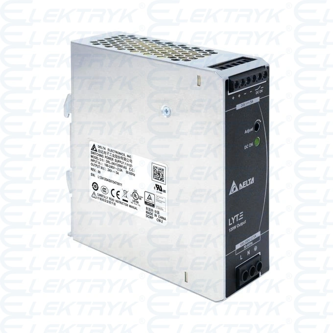 DRL-24V120W1AA  ZASILACZ IMPULSOWY 24V/5A 120W