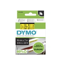 TAŚMA DYMO D1 19mm x 7m CZARNY / ŻÓŁTY nr.kat. 45808