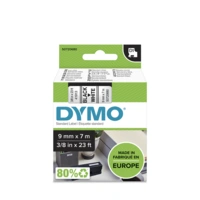 TAŚMA DYMO D1 9mm x 7m CZARNY / BIAŁY nr.kat. 41913