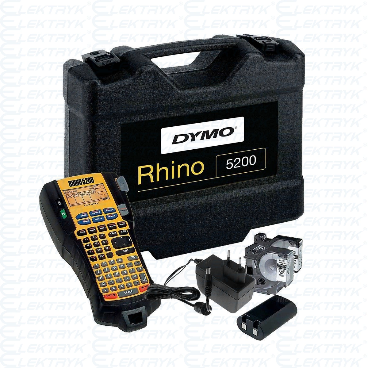DRUKARKA ETYKIET DYMO RHINO 5200 ZESTAW WALIZKOWY S0841400