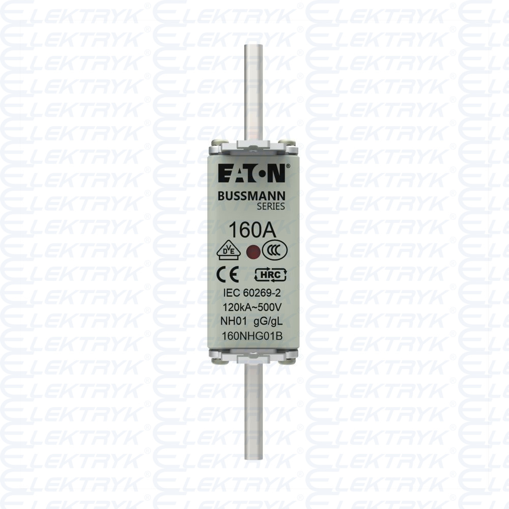 NH01 Wkładka 160A 500V GL/GG bezpiecznik WT-1 160NHG01B