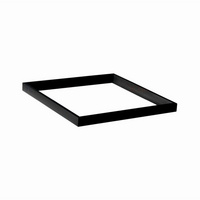 RAMKA ZATRZASKOWA DO MONTAŻU NATYNKOWEGO PANEL LED 60x60 CZARNA