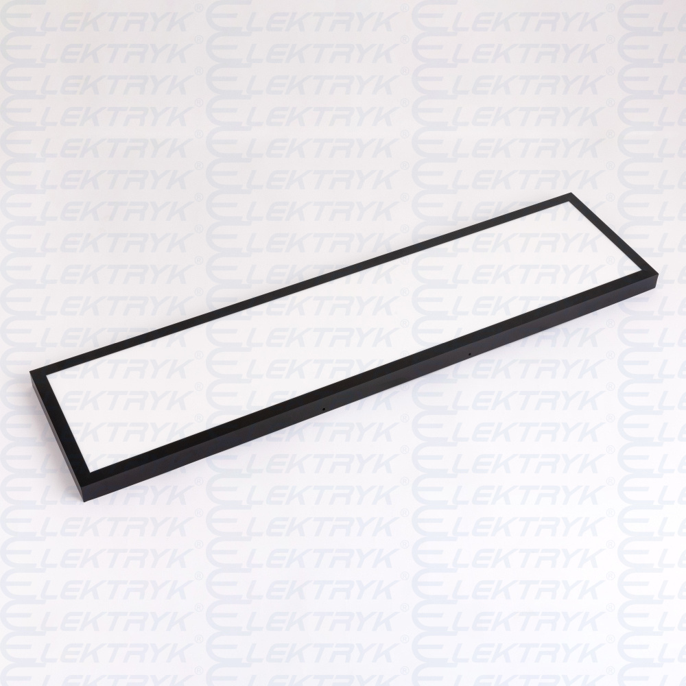 Panel LED 1200x300 50W 4000K 4500lm N/T CZARNY