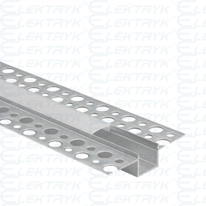 Profil led GP02 podtynkowy anodowany