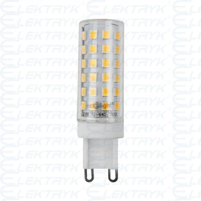 Żarówka LED G9 7W WW 3000K 660 lm