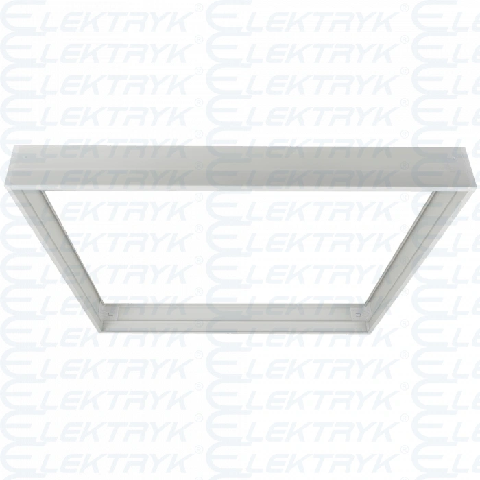 RAMKA ZATRZASKOWA N/T 600x600 BACKLIT PVC 6.5cm BIAŁA  ( panel led )