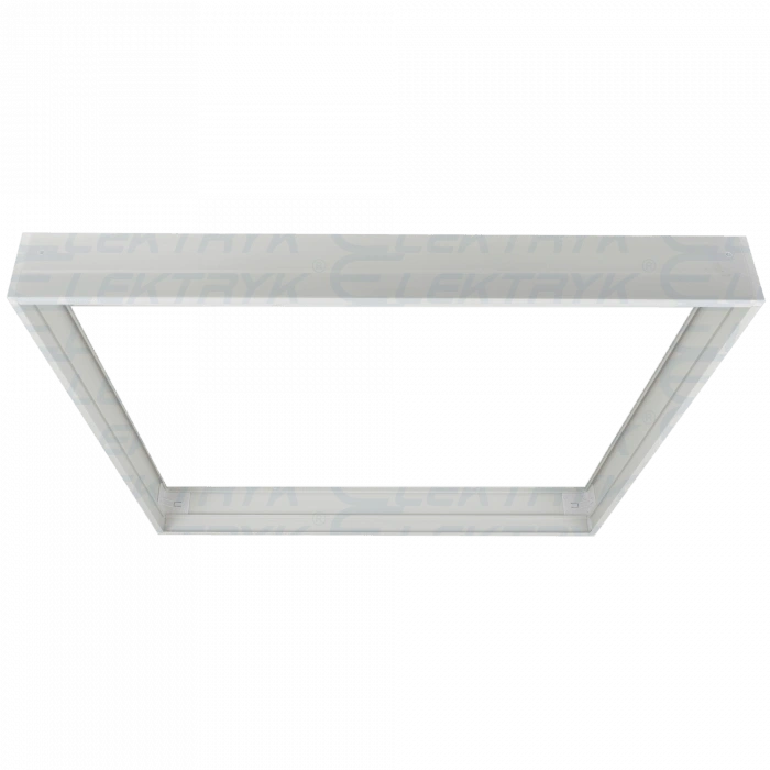 RAMKA ZATRZASKOWA N/T 600x600 BACKLIT PVC 6.5cm BIAŁA ( panel led )