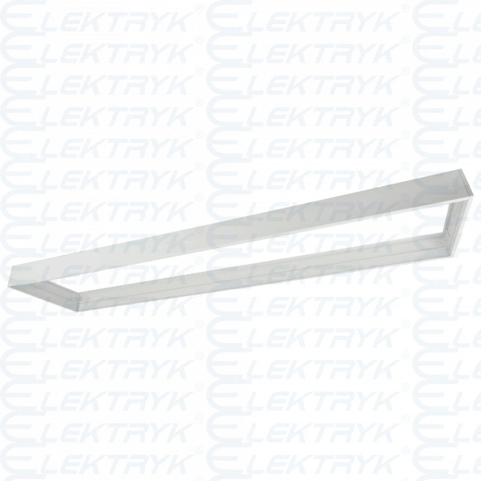 RAMKA ZATRZASKOWA N/T 1200x300 BACKLIT PVC 6.5cm BIAŁA  ( panel led )
