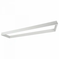 RAMKA ZATRZASKOWA N/T 1200x300 BACKLIT PVC 6.5cm BIAŁA  ( panel led )