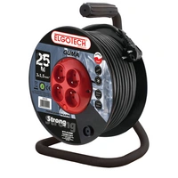 PZB-40-25G/2,5 PRZEDŁUŻACZ ZWIJANY BĘBNOWY 25MB 3G2,5 W GUMIE