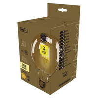 Z74303 Żarówka LED Vintage G125 4W E27 ciepła biel+
