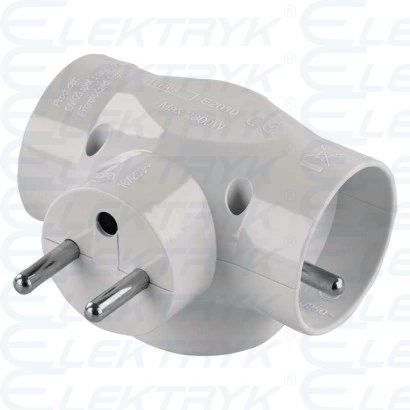 Rozgałęźnik potrójny 230V 3x
