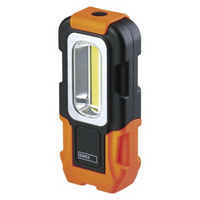 Latarka LED COB 3W / 3xAAA, 20 godzin, 200lm, uchwyt z magnesem