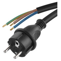 S03230 PRZEWÓD Z WTYCZKĄ 3X1,5MM 3M
