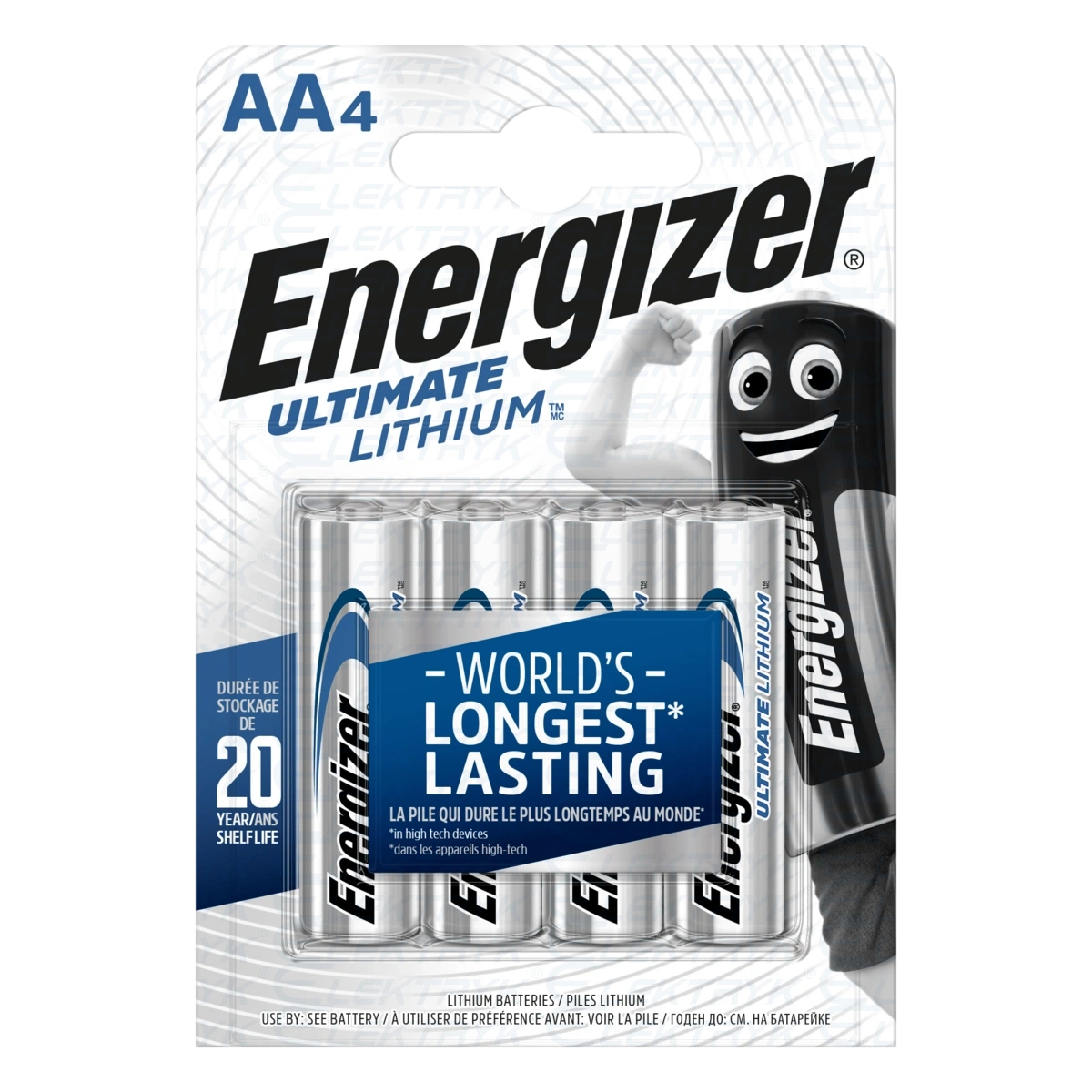 ENERGIZER Bateria ULTIMATE LITHIUM AA L91 /4 szt.