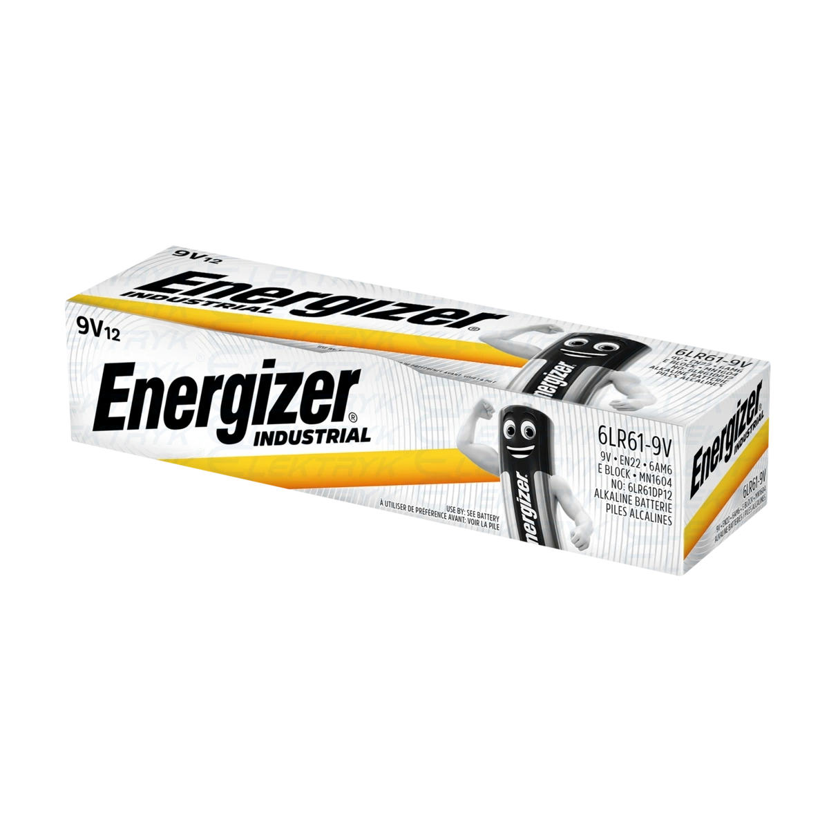 ENERGIZER Bateria Industrial 6LR61 BASE 9V