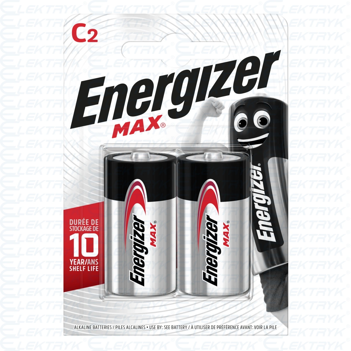 ENERGIZER Bateria Energizer MAX C LR14 (2 szt.)