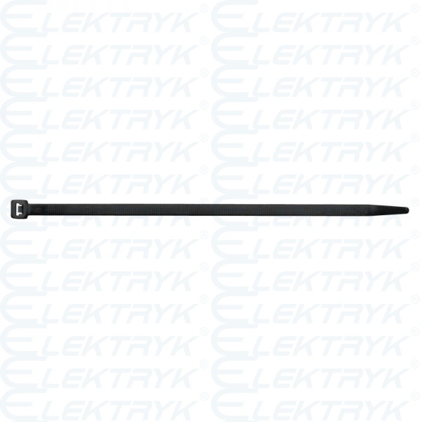 OPK 4,8-360-UVC/100 Opaska UV CZARNA NET-NET (kpl. 100szt)